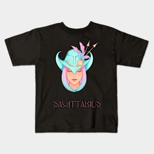 Saggitarius Zodiac Kids T-Shirt